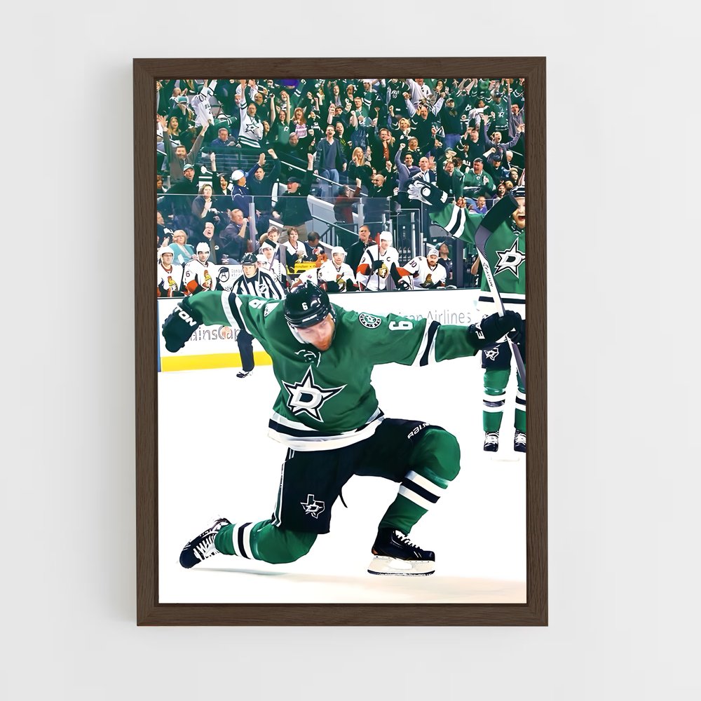 Poster Dallas de stars – affiche Hockey sur glace (vue 5)